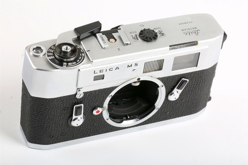 Leica scocca corpo cromato - m5,