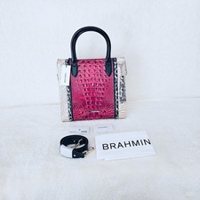 NUOVO BRAHMIN RADIANT ROSSO SOLARIUM CAROLINE