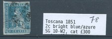 TOSCANA 1851 2c GATTO USATO GB