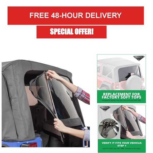 Mastertop soft top rear - mastertop,