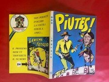 TEX 3 TRE STELLE n. 23 PIUTES Ed. Araldo Lire 200 (1966) Fumetto West OTTIMO