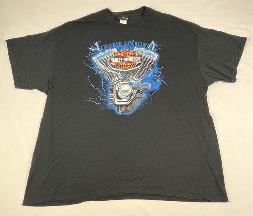 Shirt harley davidson - davidson, nera
