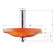 8/990.5 CMT FRESE CON PROFILO ORIZZONTALE PER ANTINE