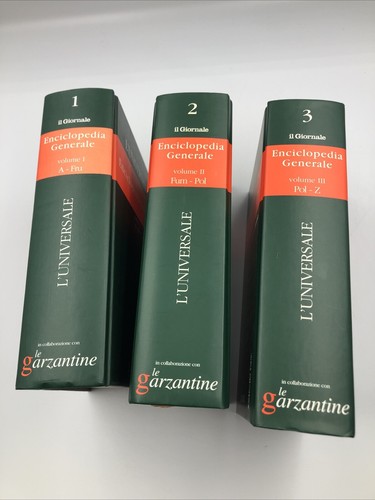 Enciclopedia generale - enciclopedia,