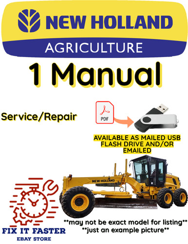 New holland g140 grader - vp,