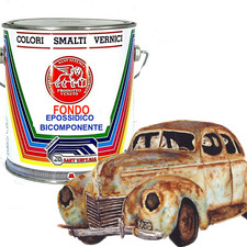 FONDO EPOSSIDICO BICOMPONENTE ISOLANTE CARROZZERIA anticorrosivo AUTO Kg 6 7035