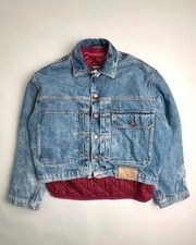 Vintage Americanino Denim Jacket With Liner 80S Paninari Jeans Americanino XL