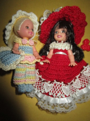 B2180 due rare barbie shellys - rare,