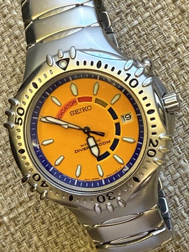 Seiko kinetic diver - seiko, 200m