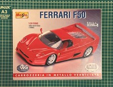 MAISTO 1/24 Ferrari F50 Metal kit