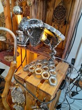 Lampada da tavolo cobra saldata