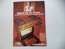 advertising Pubblicità 1973 CUCINA ARISTON