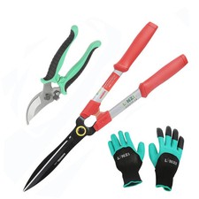 LINZI Cesoie per Siepi 600mm Tosasiepi Giardin Manuali + Forbici da (m2C)