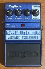 DigiTech X-Series - BASS Multi Voice Chorus - Effetto per basso elettrico