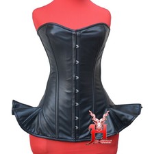 Corsetto seno intero nero in