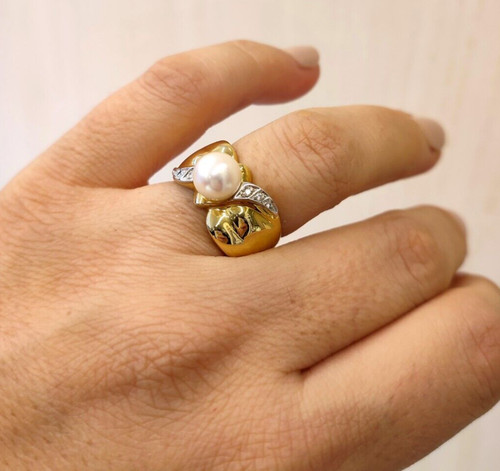 Anello vintage oro - in,