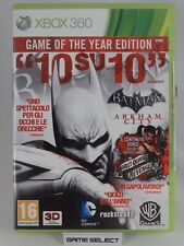 BATMAN ARKHAM CITY GAME OF THE YEAR EDITION XBOX 360 PAL ITA ITALIANO COMPLETO