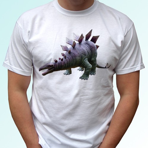 Shirt dinosauro stegosaurus - t-shirt,