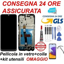 DISPLAY SAMSUNG GALAXY SM-A226 A22 5G FRAME LCD VETRO TOUCH SCREEN ORIGINALE