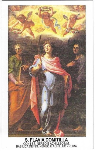 Santa flavia domitilla - flavia,