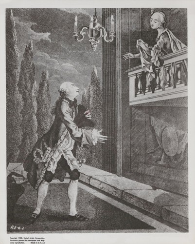 Scena balcone romeo - scena,