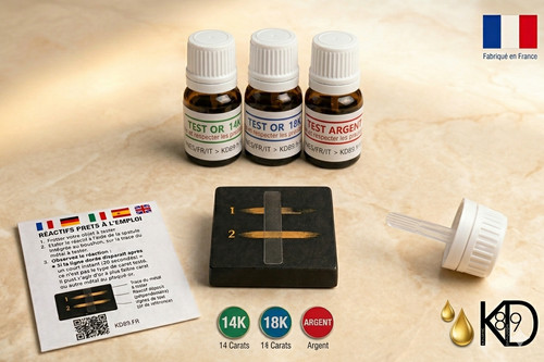 Kit test acido 14k - kit,