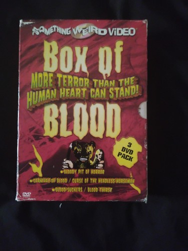Box blood dvd 2003 - blood, 3