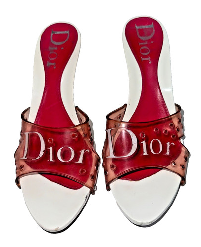 Sandali christian dior rosa - sandali,