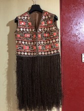Gilet vintage con inserti e
