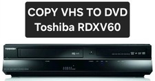 Toshiba RDXV60 copia VHS su