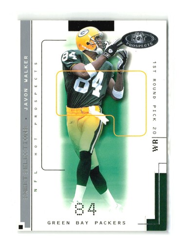 Javon walker 2002 - walker, fleer