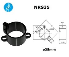 Fischer and Tausche NRS35, fascetta in NYLON per elettrolitico d: 35mm