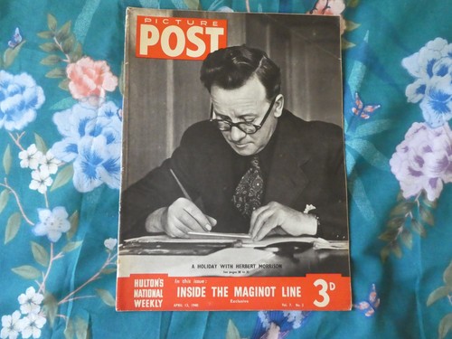 Vintage picture post magazine - picture,