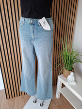 🤩​ Pantaloni jeans Jewelly come Karostar strass colpo gamba larga 34 - 42 JP8292