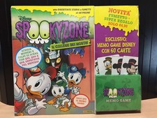 SPOOKYZONE + MEMO GAME DISNEY CON 60 CARTE 2021 NUOVO BLISTERATO
