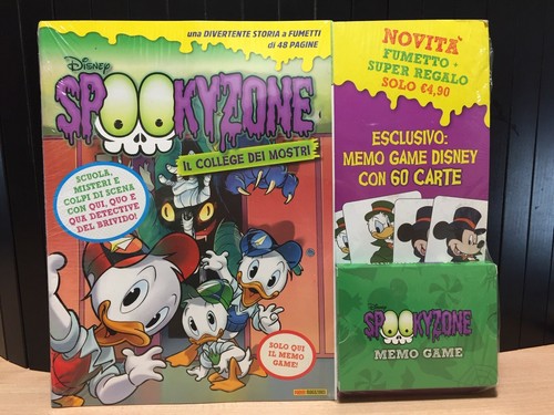 Spookyzone memo game disney - spookyzone,