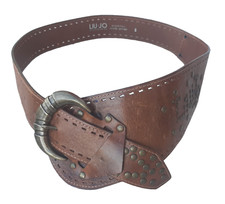 LIU JO CINTURA IN PELLE CON BORCHIE DONNA CM.109