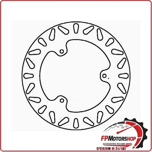 Disco freno moto per fmd0100r - freno,