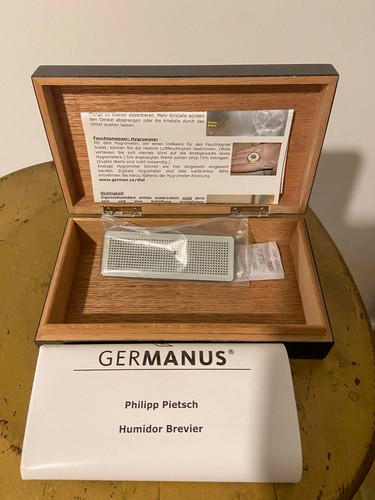 Germanus mini humidor black - black,
