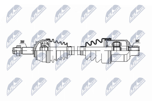 Nty antriebswelle npw - nty, npw-pl-182