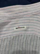 camicia Kiton 100% lino, Made