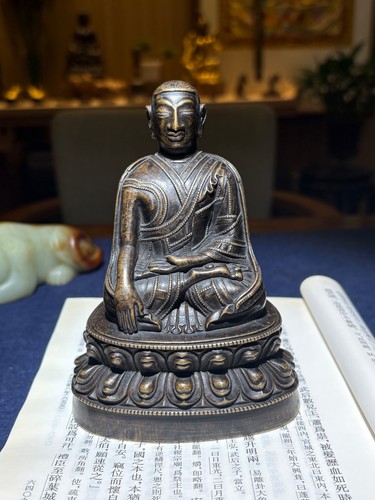 Antique tibetan marpa - tibetan,