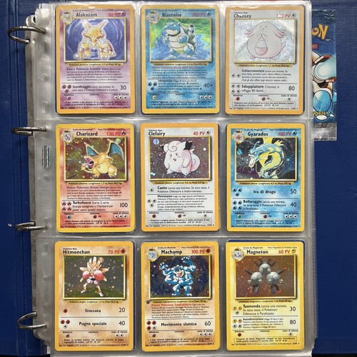 Pokemon set base ita - set, completo