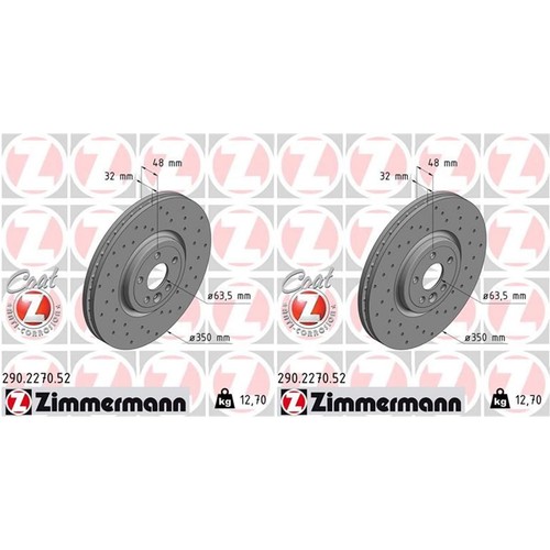 Dischi freno zimmermann - 2,