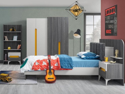 Set cameretta bambini grigio