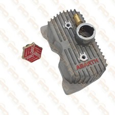 COPERCHIO PUNTERIE SCRITTA ABARTH PER FIAT 500 126 CON TAPPO E SCRITTA ROSSA