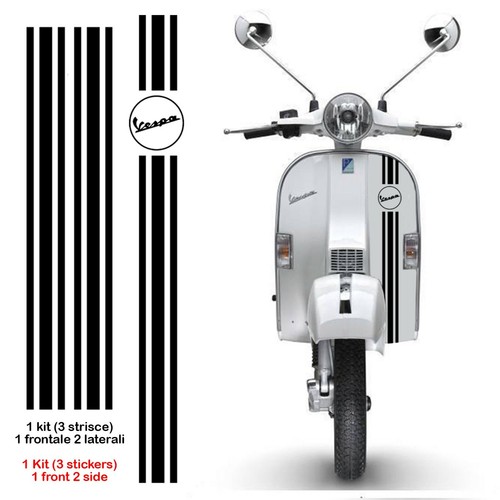 Vespa strisce scontornate