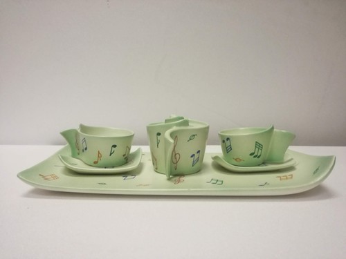 Servizio caffè ceramica lenci - servizio,
