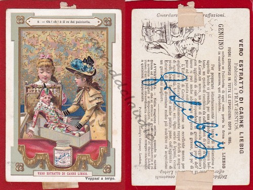 Liebig figurine pulcinella - liebig,