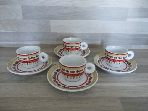 Set pezzi tazzine piattini - pezzi,